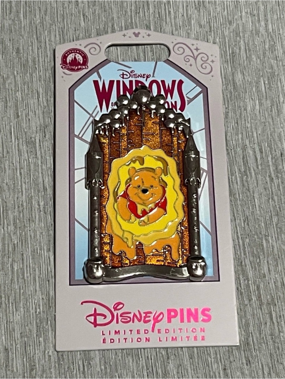 2026 Disney Parks WDW Windows Of Attraction Winnie The Pooh LE 2500 Pin